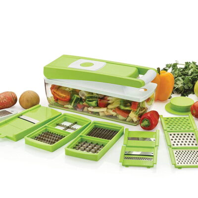 Vegetable Food Chopper 8 in 1 with Spiralizer Processor