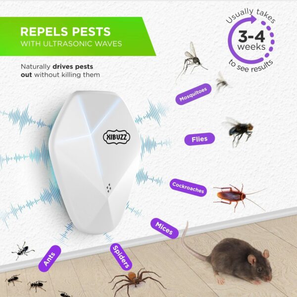 Electronic ultrasonic pest repellent. - Image 5