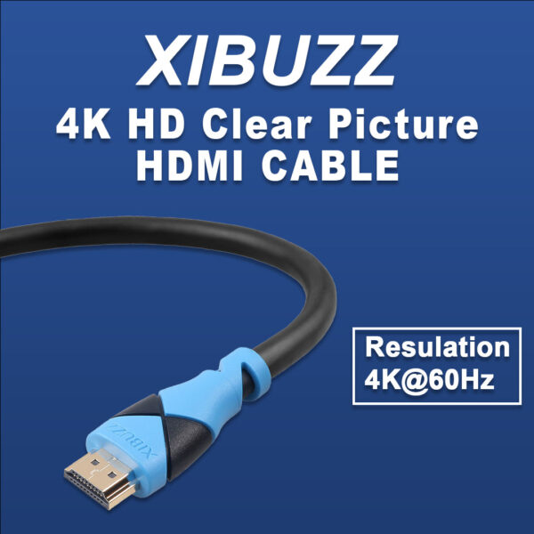 20ft 4K HDMI Cable with 10Gbps  Speed for Roku TV, PS5 Xbox (20 Feet) - Image 2