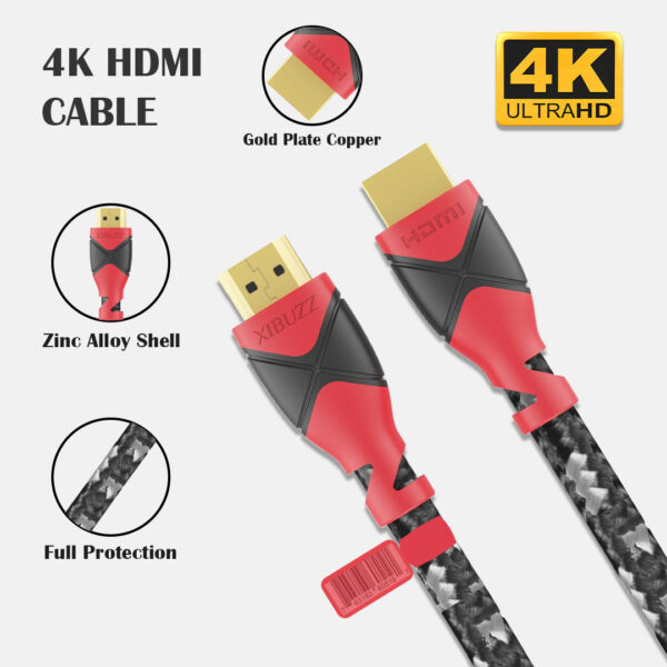 High-Speed 4K HDMI Cable for Enhanced Audio and Video Quality - Image 8