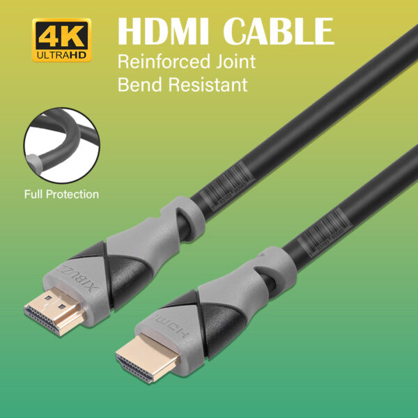 High-Speed 4K HDMI Cable for Enhanced Audio and Video Quality - 3ft Length - Image 7