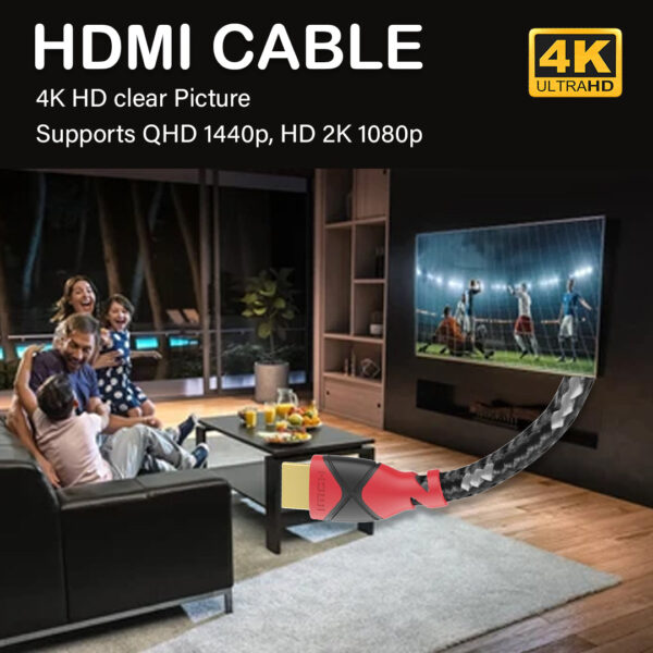 High-Speed 4K HDMI Cable for Enhanced Audio and Video Quality - Image 11