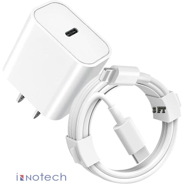 iPhone 14/13/12 Super Fast Charger [Apple MFi Certified] 20W PD Adapter [3Pack]