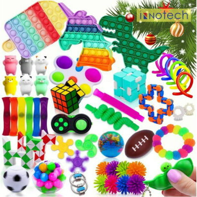 50 Piece Fidget Toys Pack Party Favors Gifts for Sensory  Kids Adults