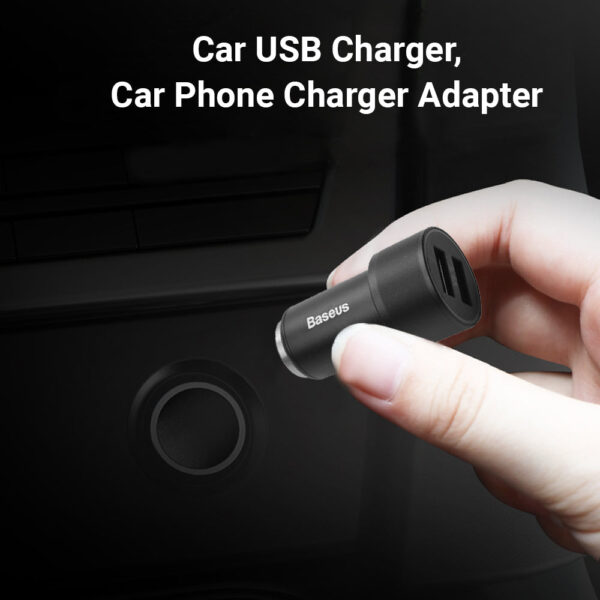 Dual USB Car Fast Charger Adapter: A Must-Have for Smartphones on the Go - Image 2