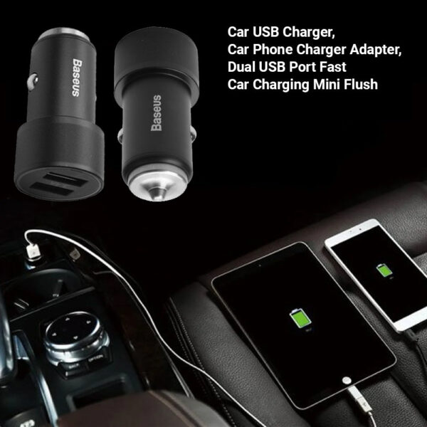 Dual USB Car Fast Charger Adapter: A Must-Have for Smartphones on the Go - Image 6