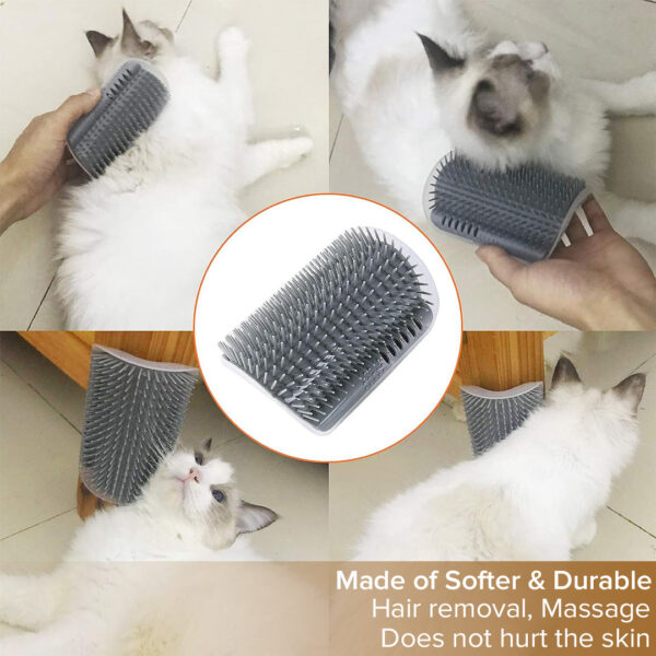 Hot Selling Pp Self Grooming Brush For Cats Wall Corner Massage Cat Scratcher Combs Brush - Image 6