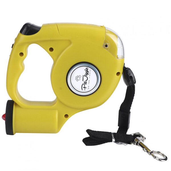 Retractable Dog Leash with Dog Poop Bag Dispenser and LED Flash Light. - Image 33