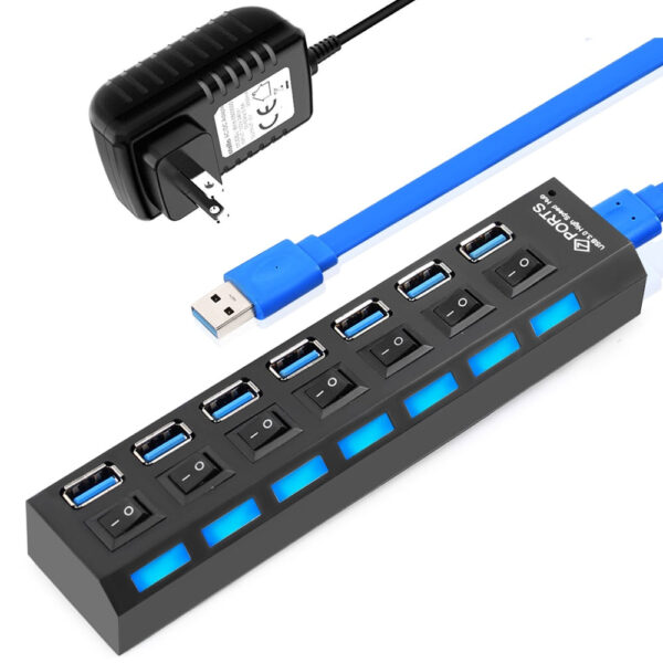 USB hub splitter and port expander.