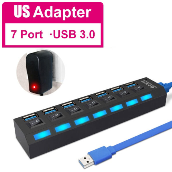 USB hub splitter and port expander. - Image 13