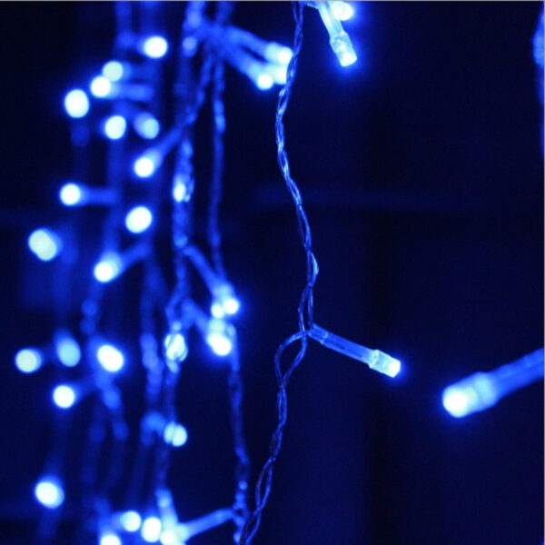 Waterproof led curtain string lights. - Image 5