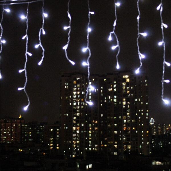 Waterproof led curtain string lights. - Image 4