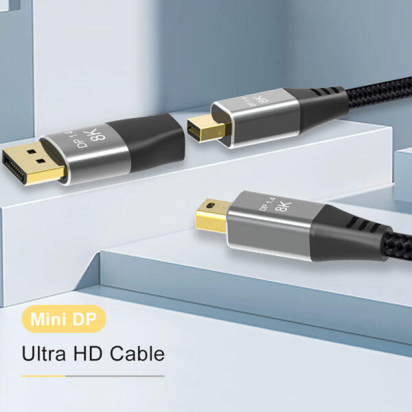 8K Mini Displayport to Mini Displayport Adapter. - Image 9