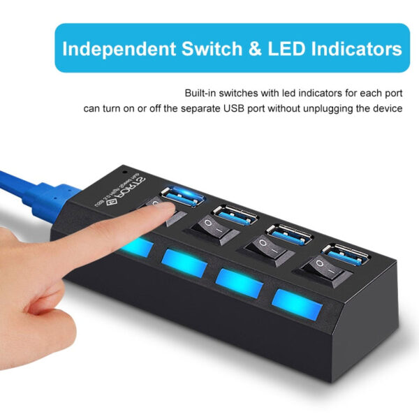 USB hub splitter and port expander. - Image 4