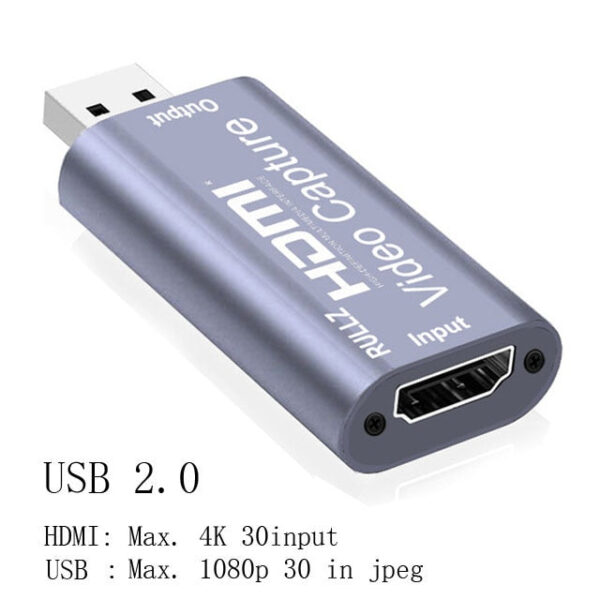 USB to HDMI Mini Video Capture Card for Gaming - Image 7