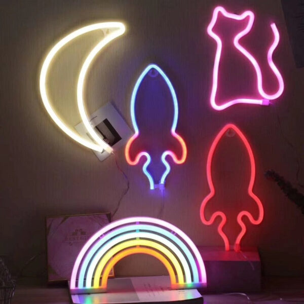 Led neon RGB bedroom decoration lights. - Image 3