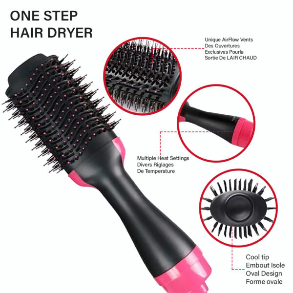 One-Step DIY Hot Hair Dryer Brush, Styler and Volumizer for All Hair types. - Image 4