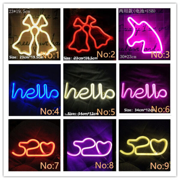 Led neon RGB bedroom decoration lights. - Image 11