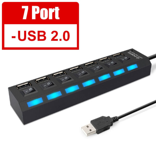 USB hub splitter and port expander. - Image 8