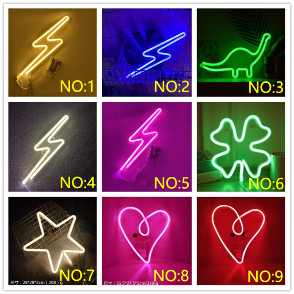 Led neon RGB bedroom decoration lights. - Image 10