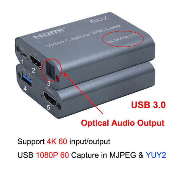 4k hdmi video recording card - Image 15