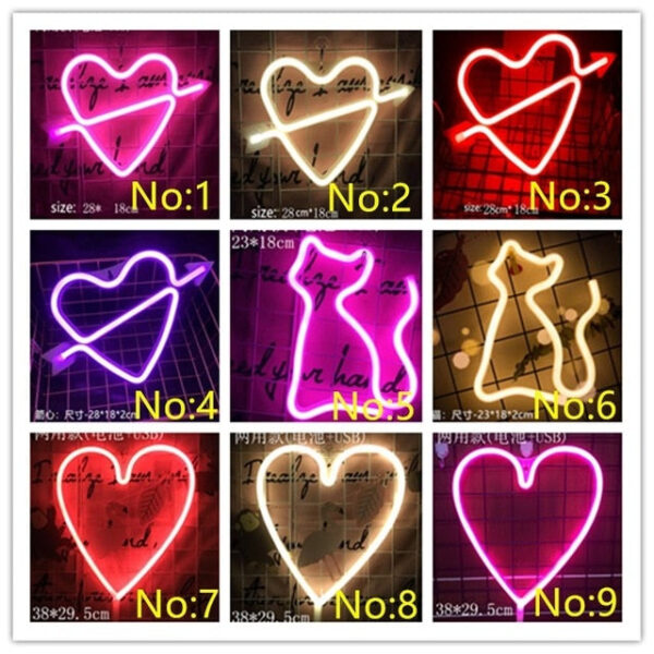 Led neon RGB bedroom decoration lights. - Image 7