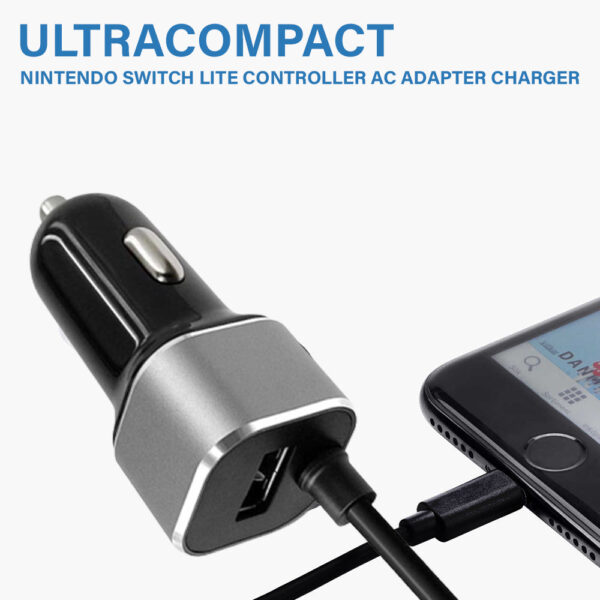 Nintendo Switch Lite Car Charger 5V/3.0A - Image 7