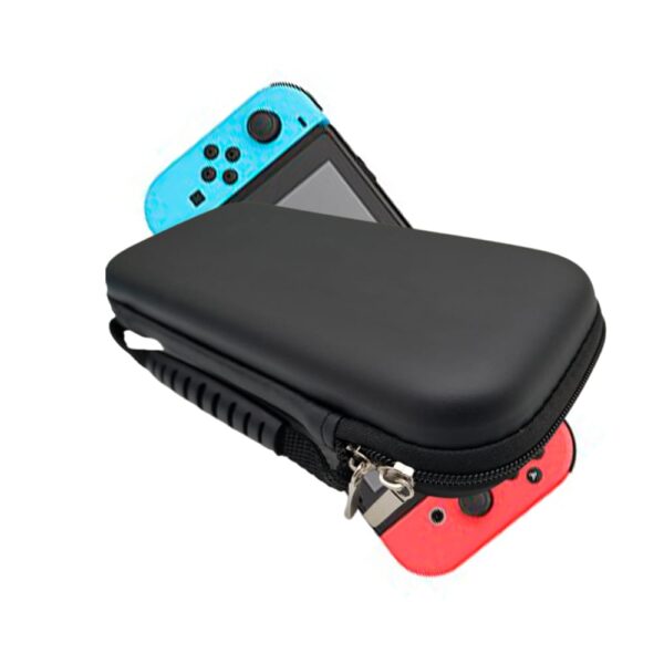 Compatible Nintendo Switch Travel Storage Bag - Black - Image 2