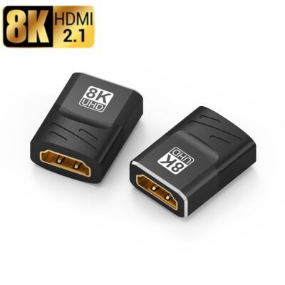 8K HDMI 2.1 Extender Female to Female Connector.