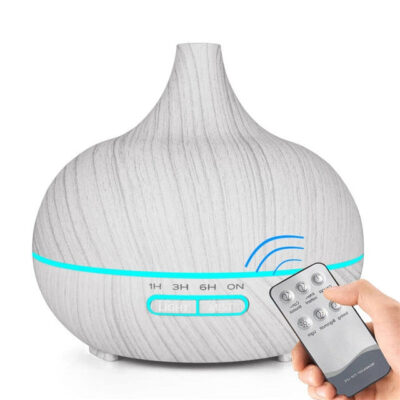 Essential Oil Diffuser Air Humidifier with Ultrasonic Remote Control  and Mist Maker