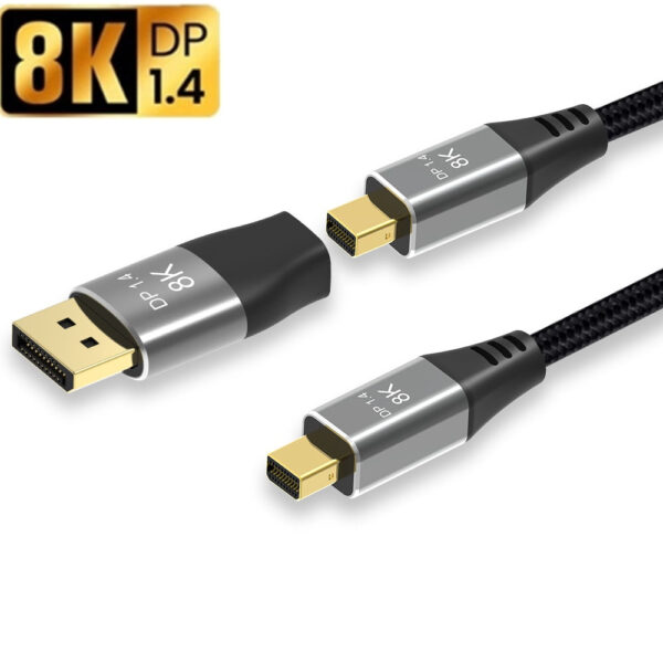 8K Mini Displayport to Mini Displayport Adapter.