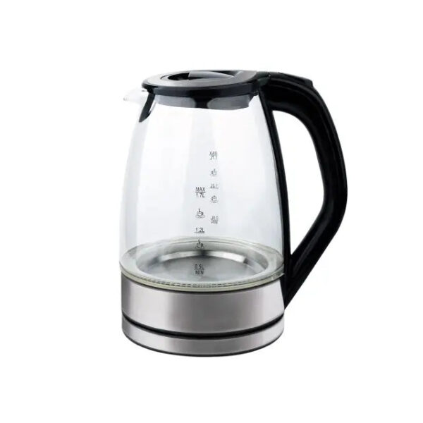 Thermos electric Glass Kettle with 1.7L Capacity and Wide Popup Lid - Image 3