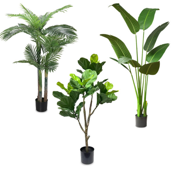 Wholesale Artificial Areca Palm Tree plants indoor and outdoor garden decorative plants