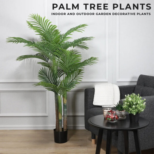 Wholesale Artificial Areca Palm Tree plants indoor and outdoor garden decorative plants - Image 2