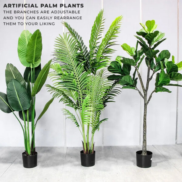 Wholesale Artificial Areca Palm Tree plants indoor and outdoor garden decorative plants - Image 4