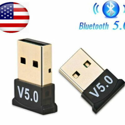 USB Bluetooth 5.0 Wireless Audio Music Stereo Adapter Dongle receiver For TV Windows PC