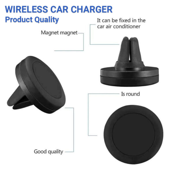 4PACK Car Phone Mount Holder  with Car Air Vent for IPhone, Samsung, Android Phones - Image 5