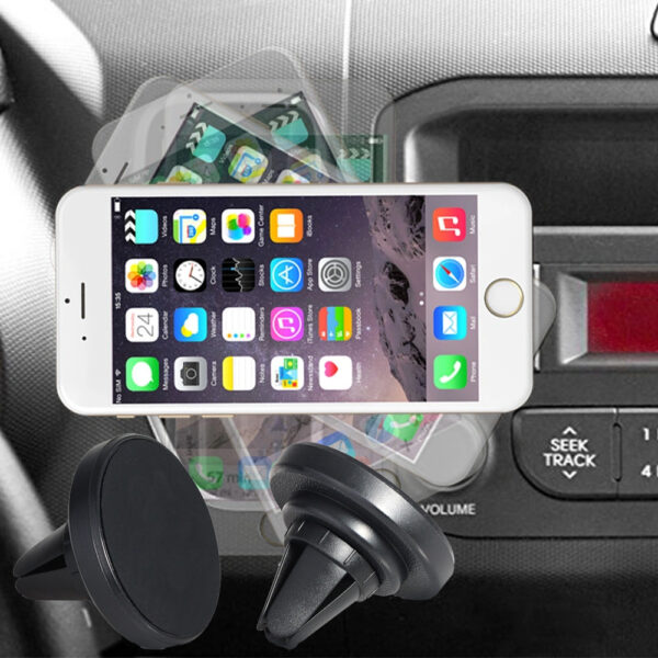 4PACK Car Phone Mount Holder  with Car Air Vent for IPhone, Samsung, Android Phones - Image 9