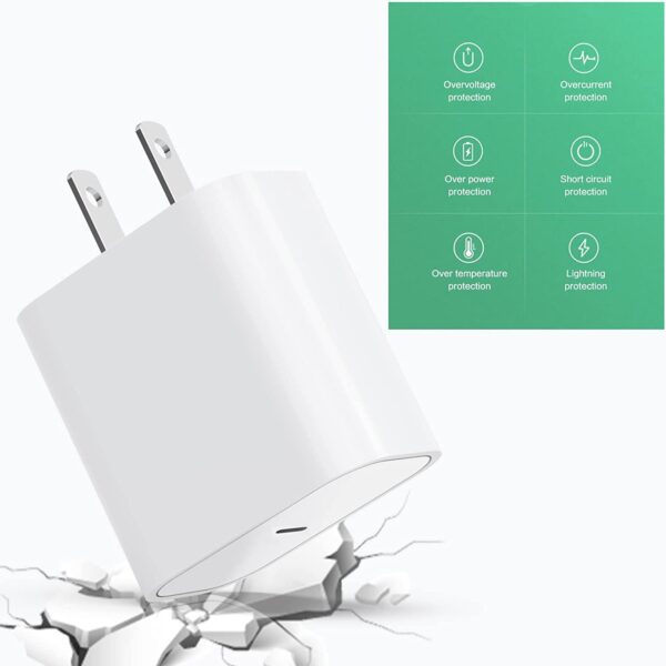 iPhone 14/13/12 Super Fast Charger [Apple MFi Certified] 20W PD Adapter [3Pack] - Image 6