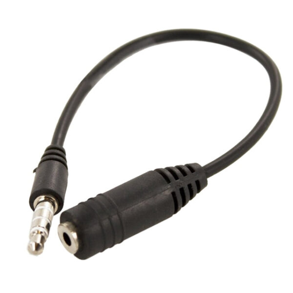 Female to Male 3 Rings Jack Stereo Adapter Cord. - Image 2