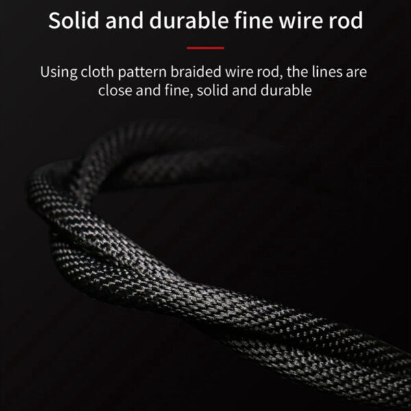 Nylon Braided 3.5mm Jack Male to Male AUX Cable - Image 6