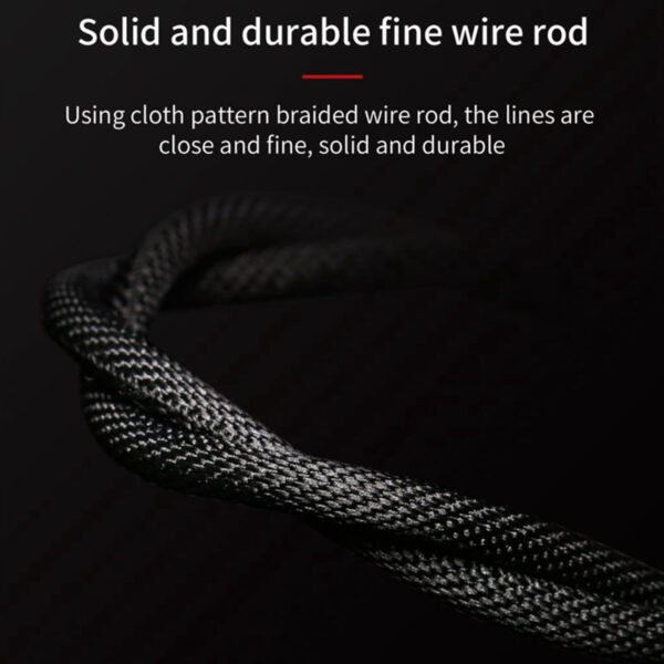 Nylon Braided 3.5mm Jack Male to Male AUX Cable - Image 8