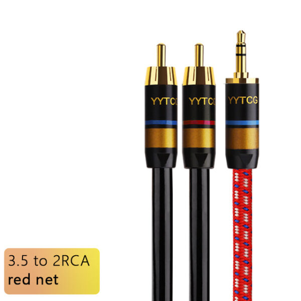 HiFi Stereo 3.5mm to 2RCA Audio Cable. - Image 11