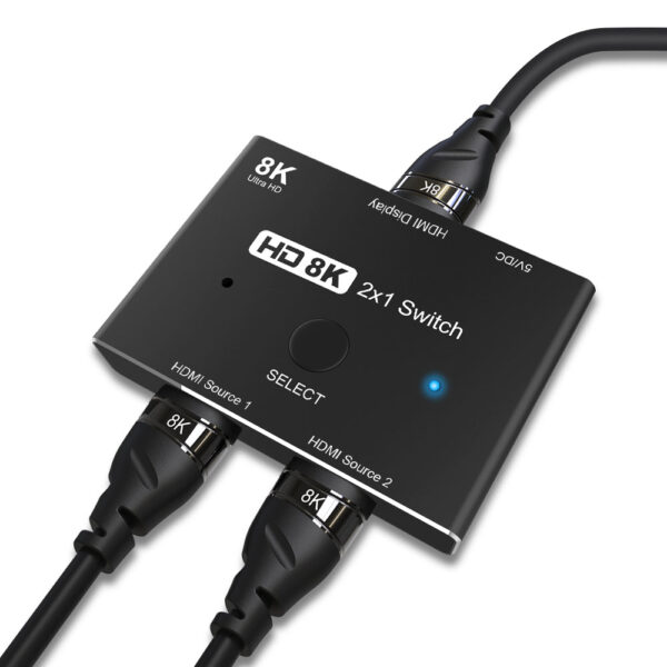 HDMI 2.1 switcher  2-In 1 with 120Hz Support - Image 7